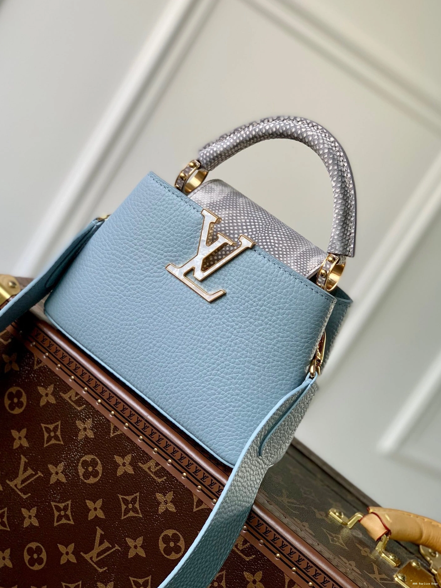 Aaa replica ru CAPUCINES LOUIS VUITTON MINI 0716